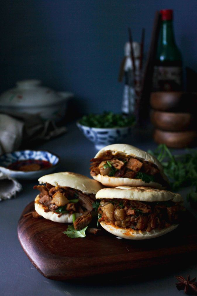 Chinese Stewed Pork Burger by Kexin
